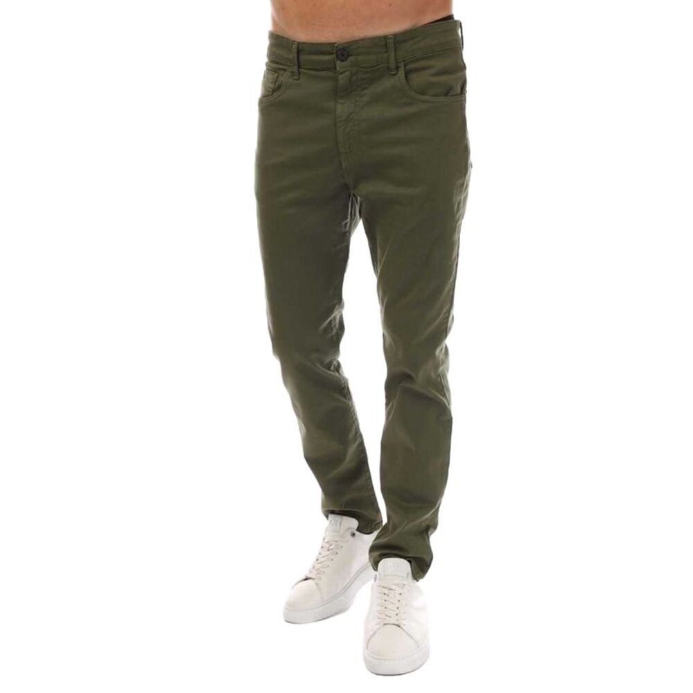 Lyle & Scott Mens 5 Pockets Chinos / Green
